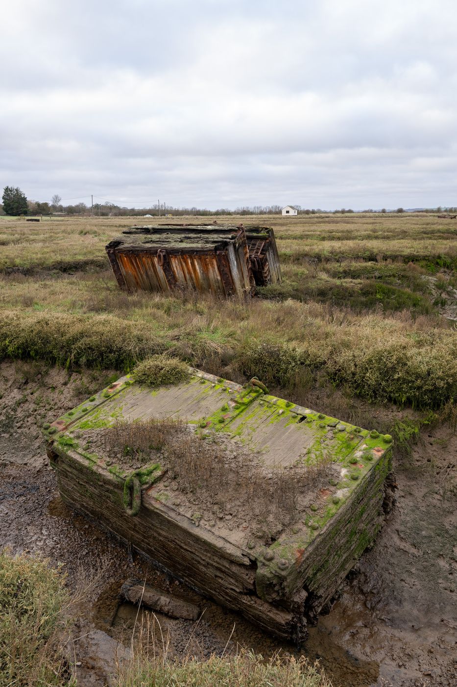 Lion Wharf - Oyster shed and buoys, United Kingdom
