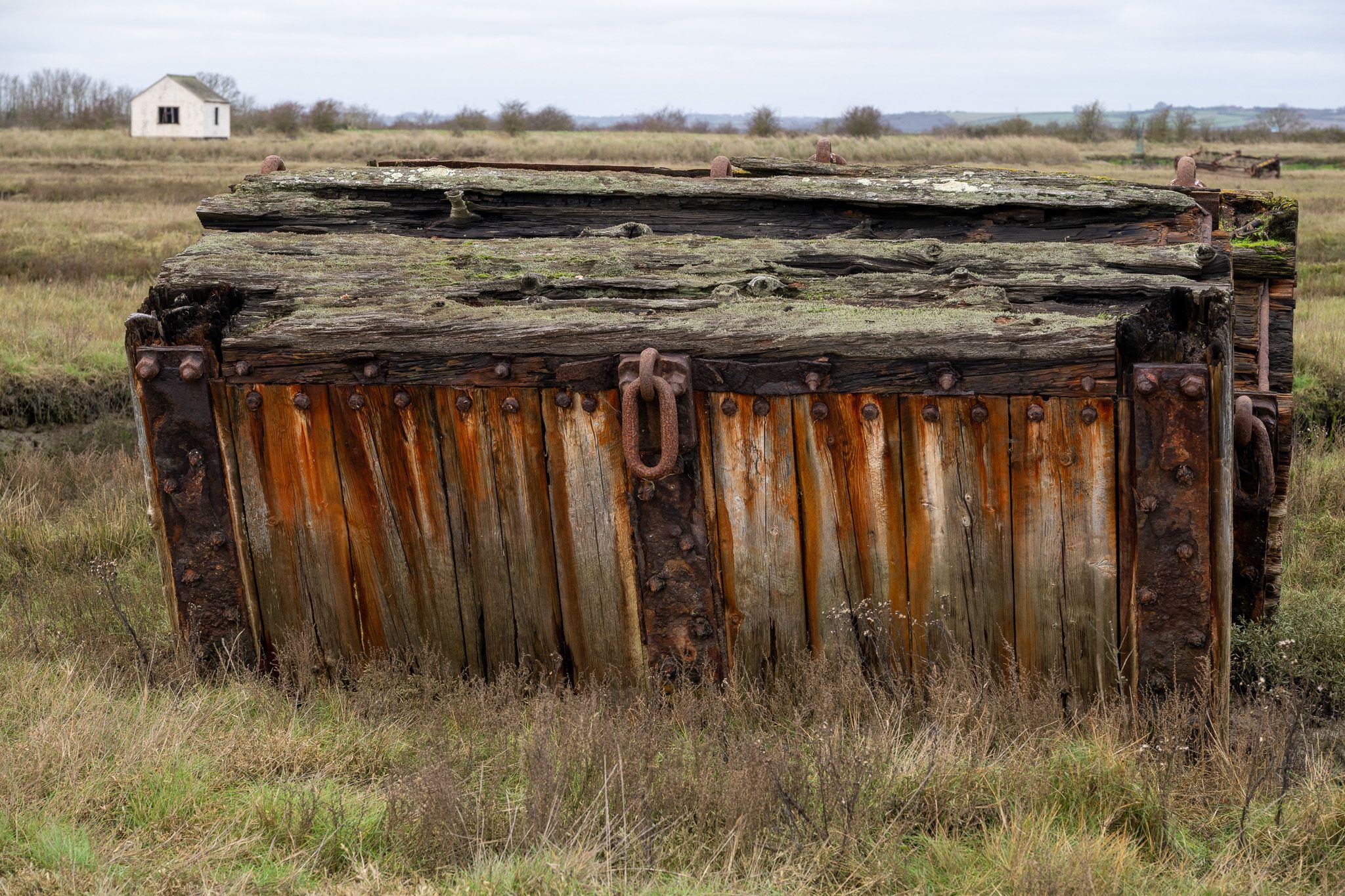 Lion Wharf - Oyster shed and buoys, United Kingdom