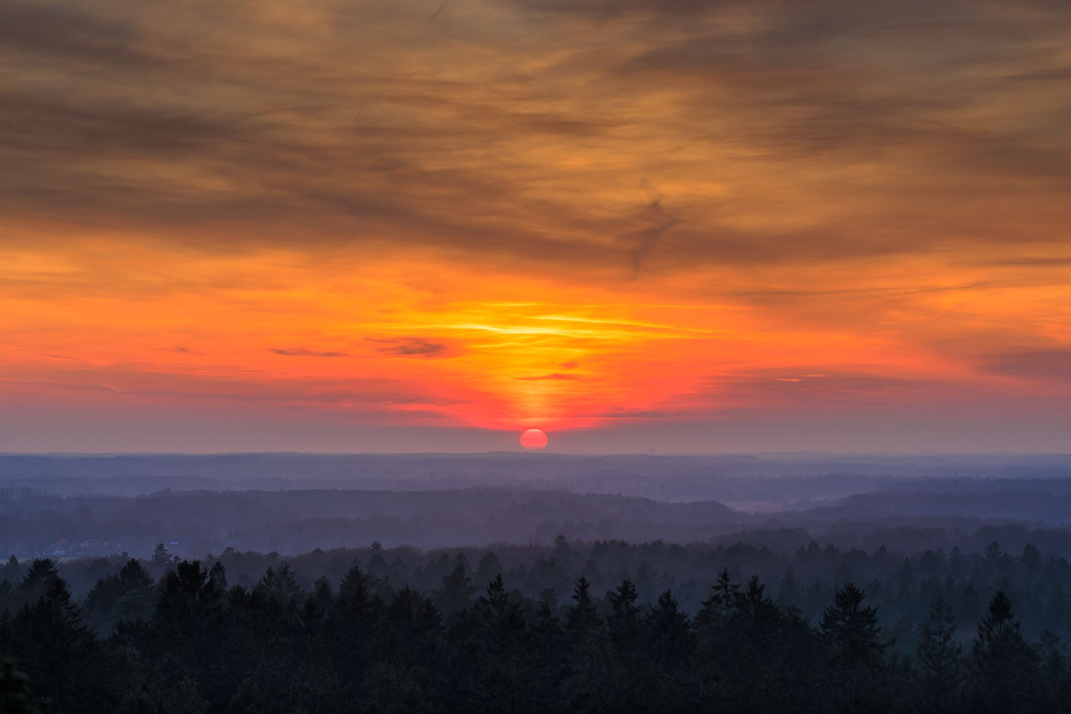 Lookout Tower Hahnheide, Germany