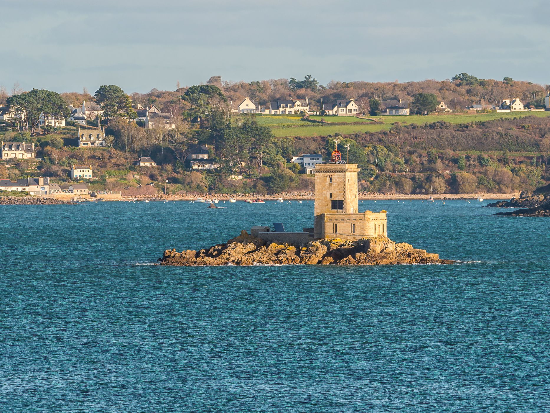 Louët island lighthouse, France
