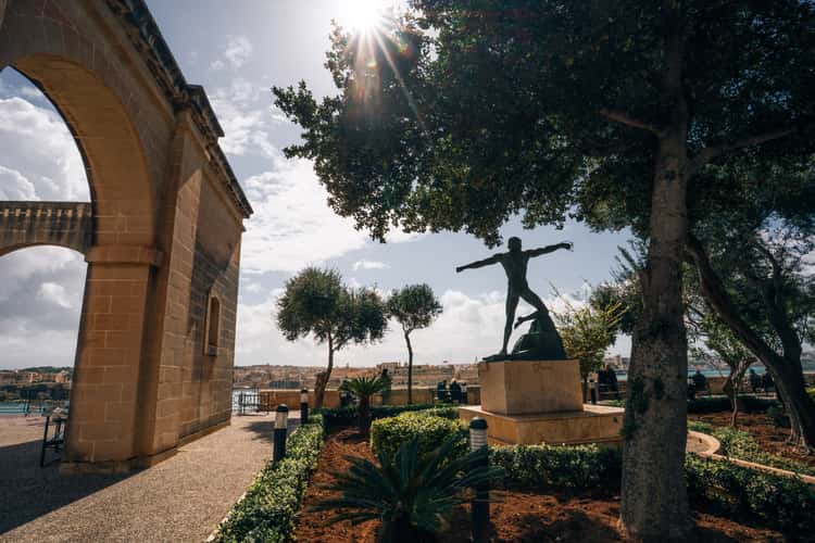Lower Barrakka Gardens – Valletta, Malta