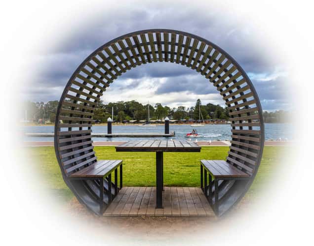 Lunch spot, Bateman's Bay, South Coast, NSW
