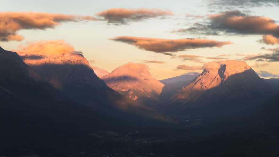 Lyngenfjord Mountains