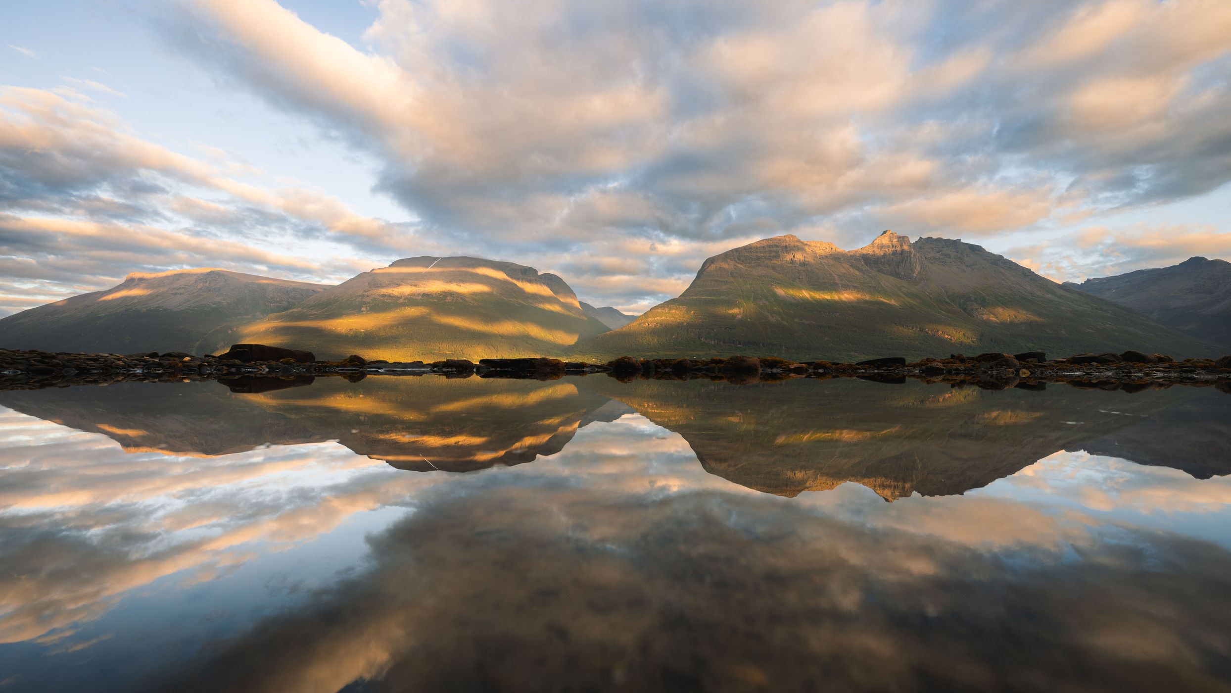 Lyngenfjord Puddles, Norway