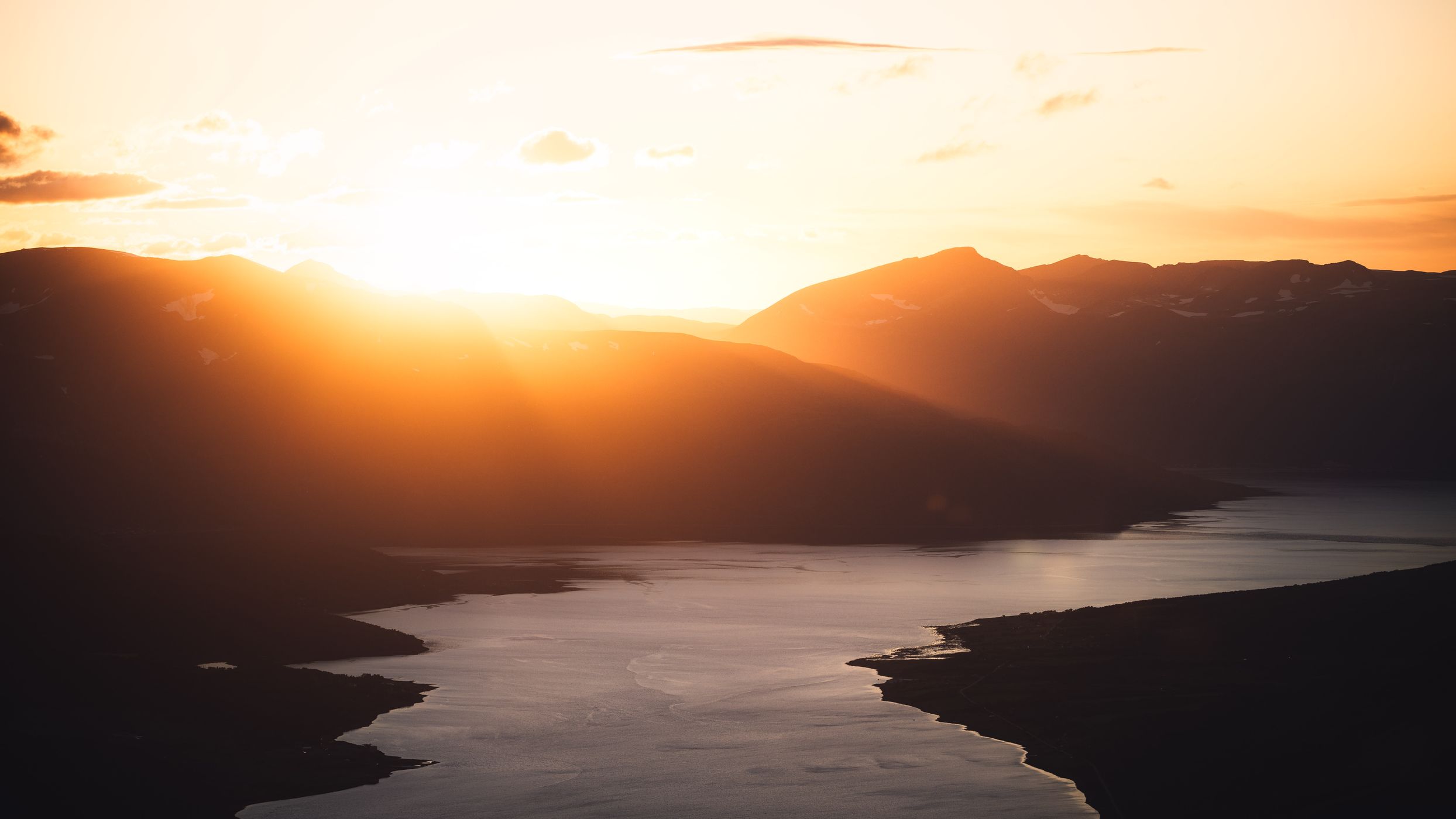 Lyngseidet Mountains & Fjord, Norway