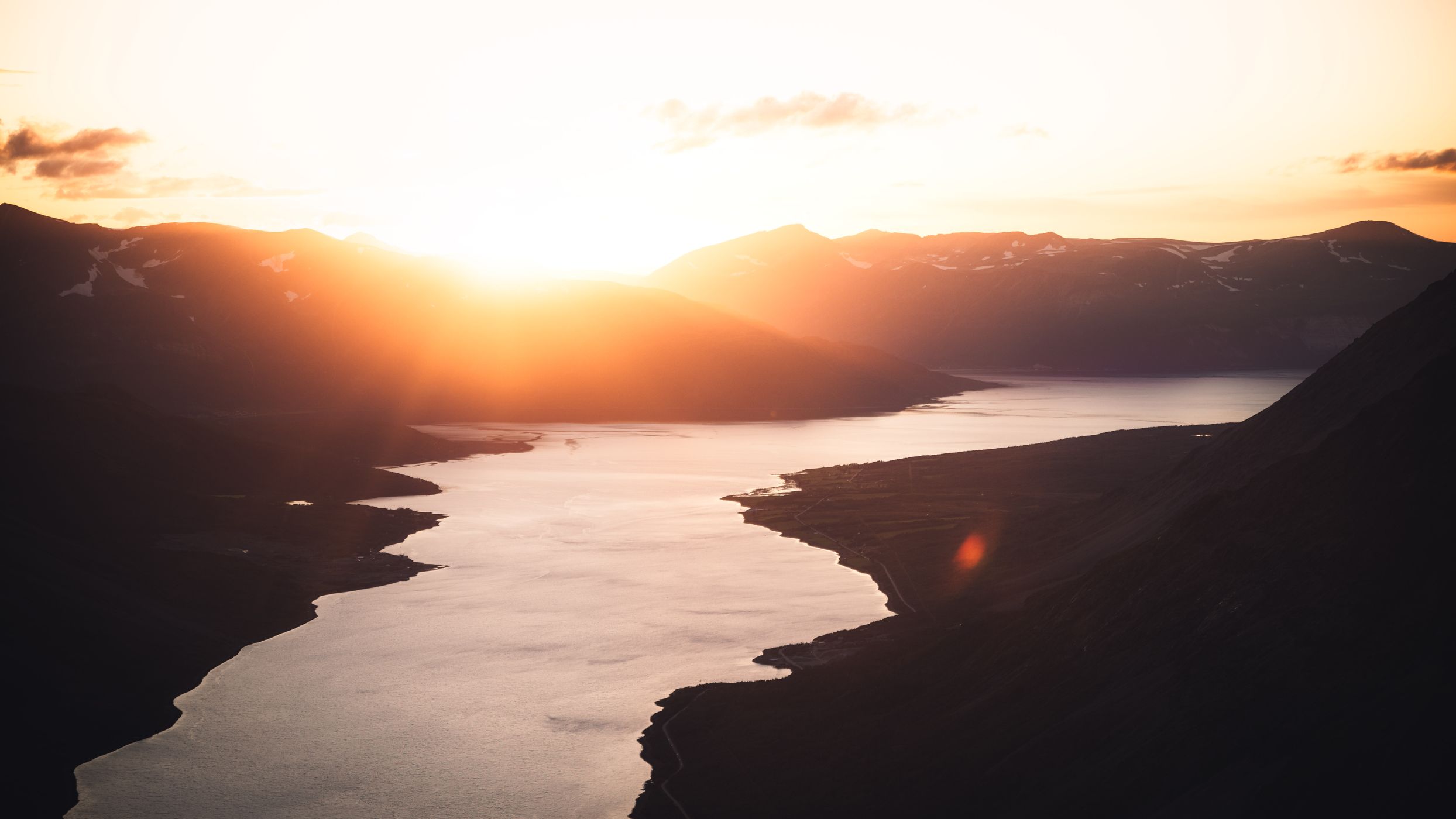 Lyngseidet Mountains & Fjord, Norway