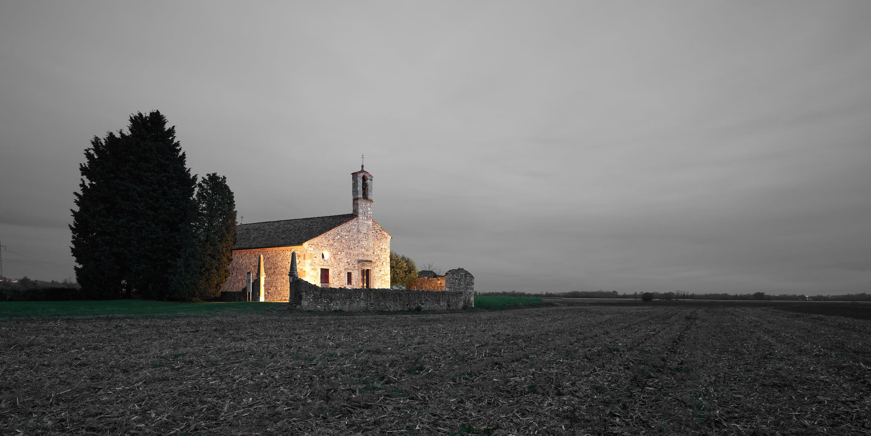 Madonna di tavella church, Italy
