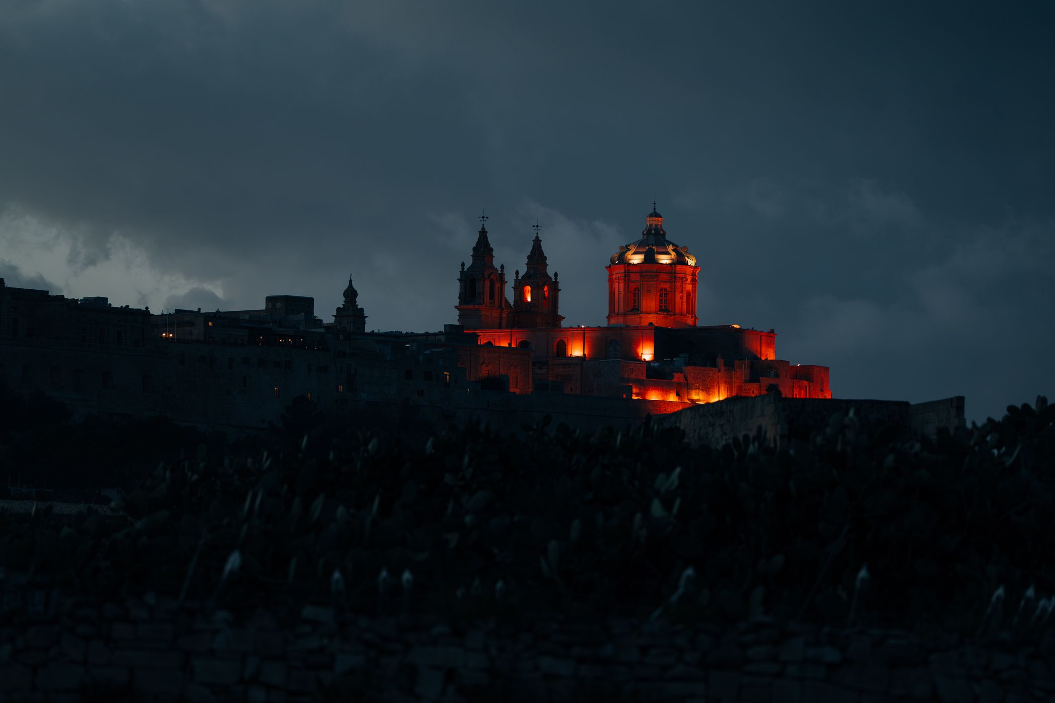 Mdina at Night, Malta