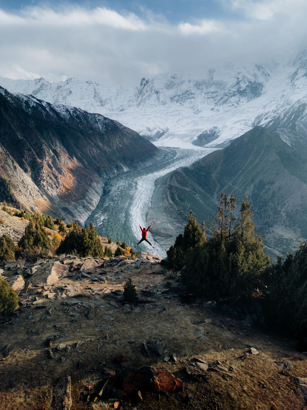 Minapin Glacier Viewpoint, Pakistan