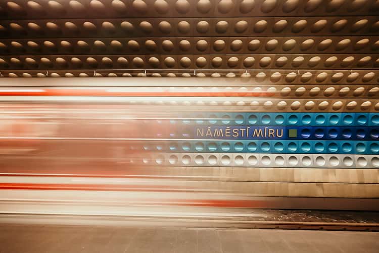Náměstí Míru Subway Station, Prague