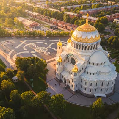 Naval Cathedral, Kronstadt (drone), Russian Federation