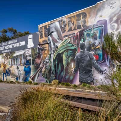 Ned Kelly history Museum, Glenrowan , Victoria, Australia
