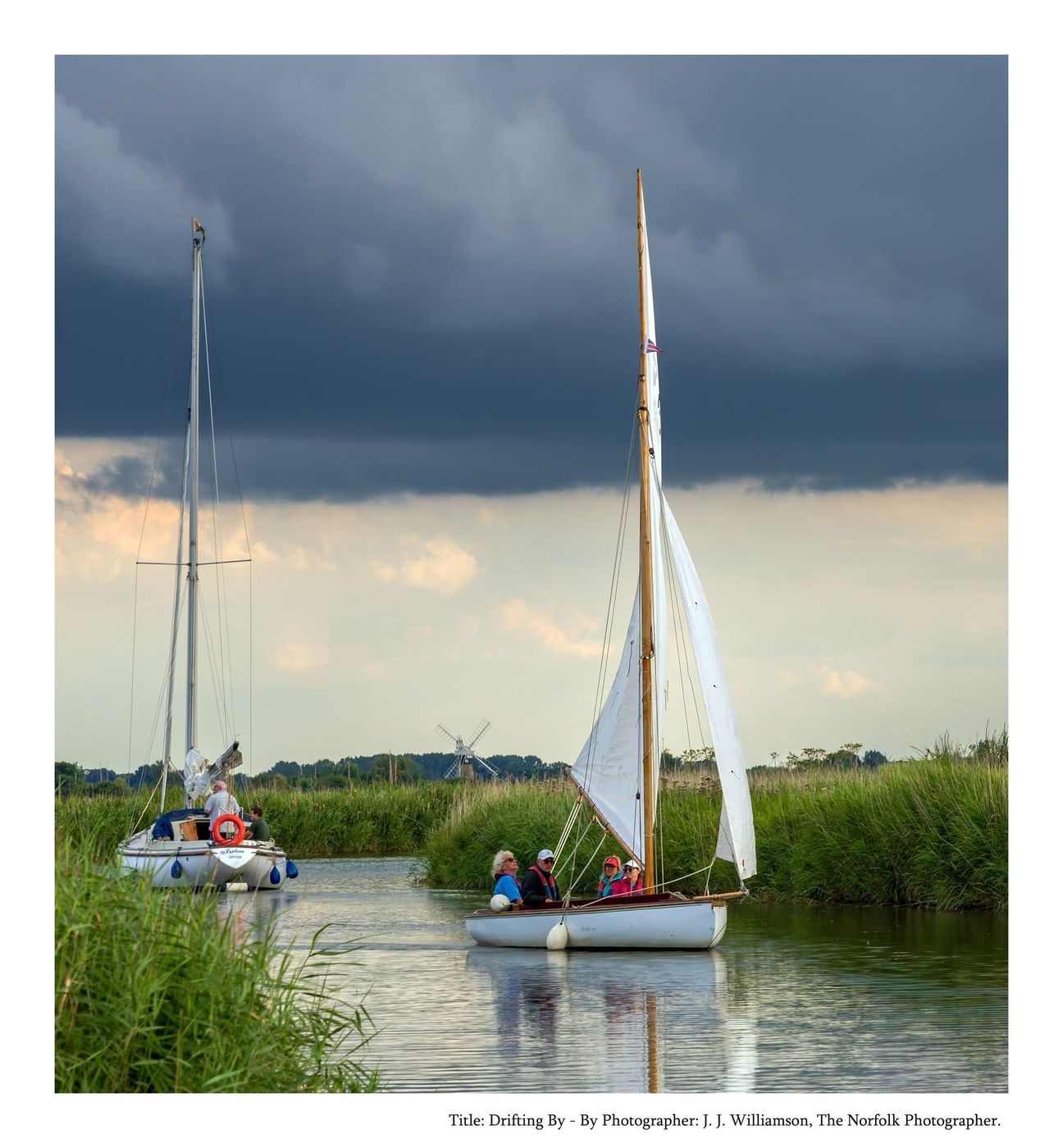 Norfolk Wherry Trust, River Thurne., United Kingdom