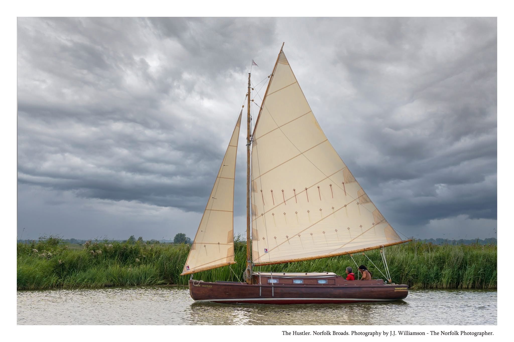 Norfolk Wherry Trust, River Thurne., United Kingdom