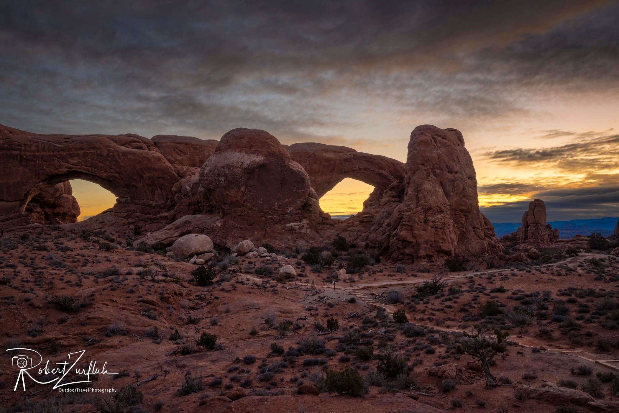 North and South Window Arch, USA