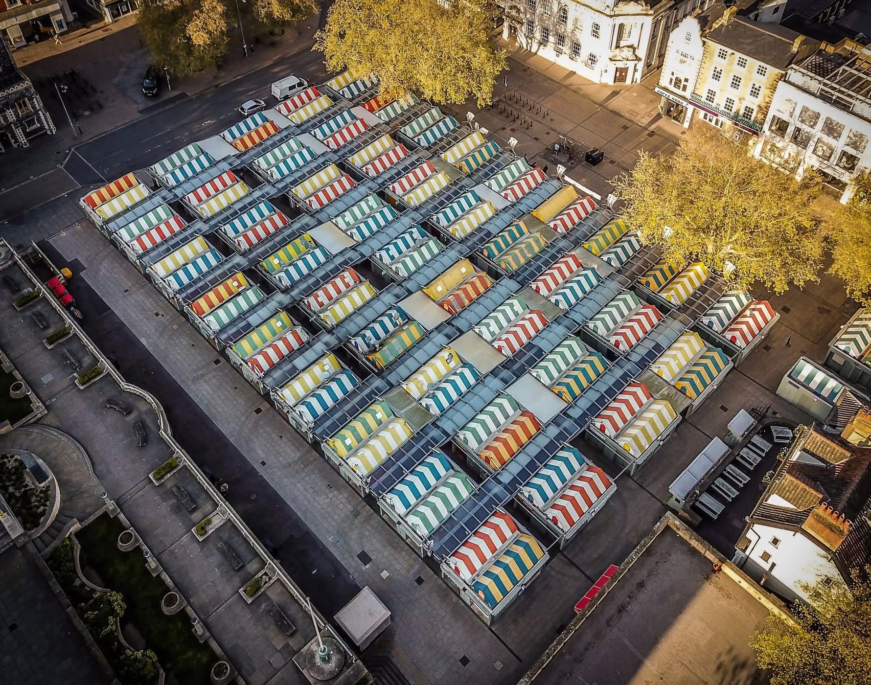 Norwich Market Place, United Kingdom