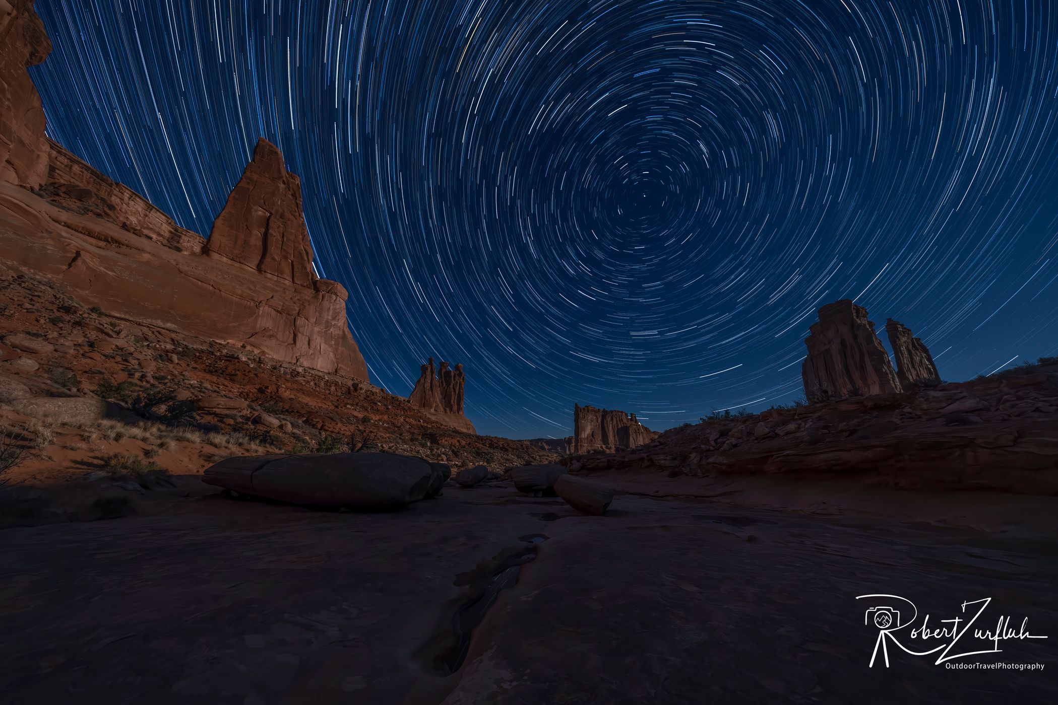 Park Avenue - Arches National Park, Utah, USA