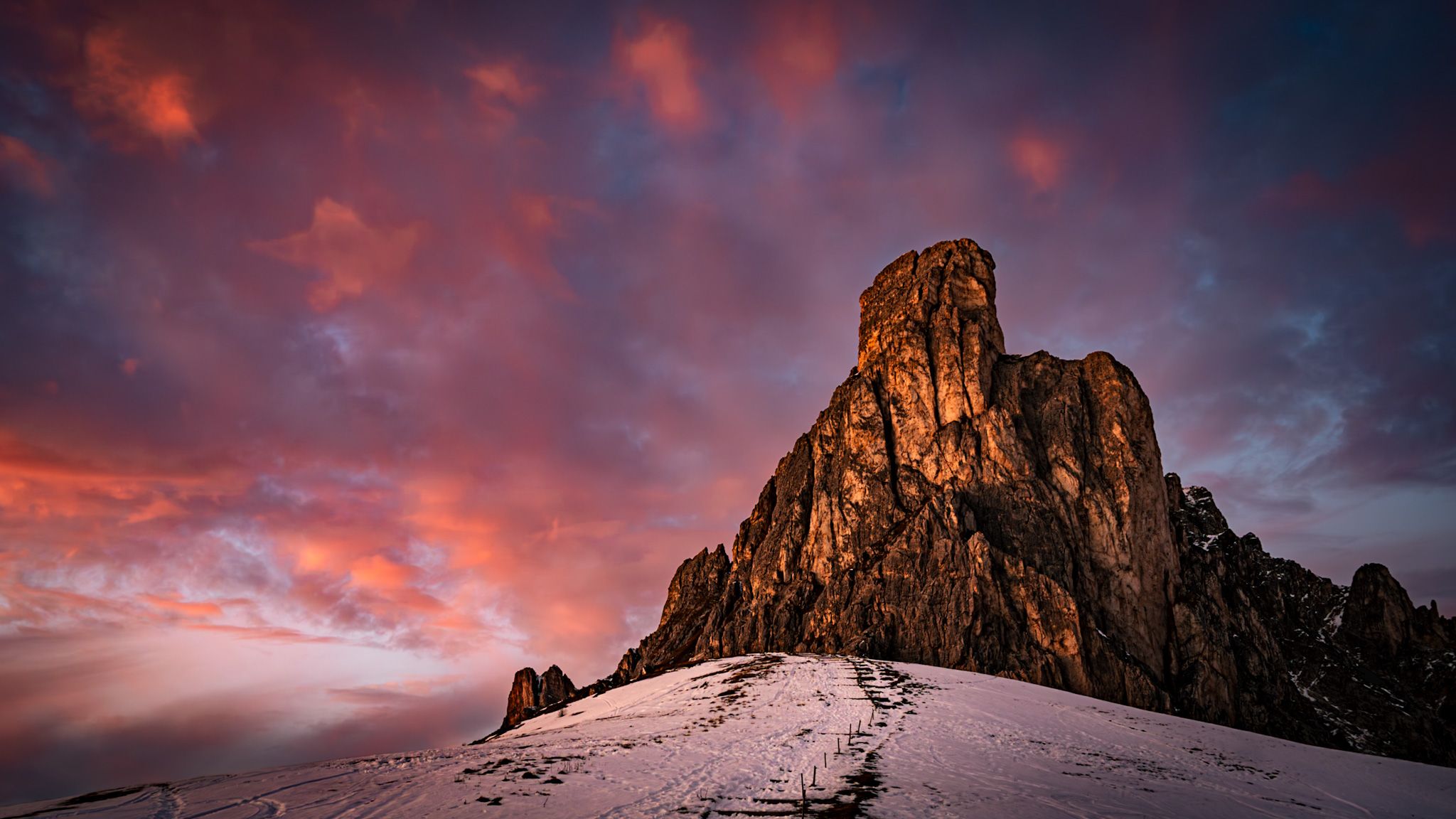 Passo Giau - Sunset Ridge, Italy