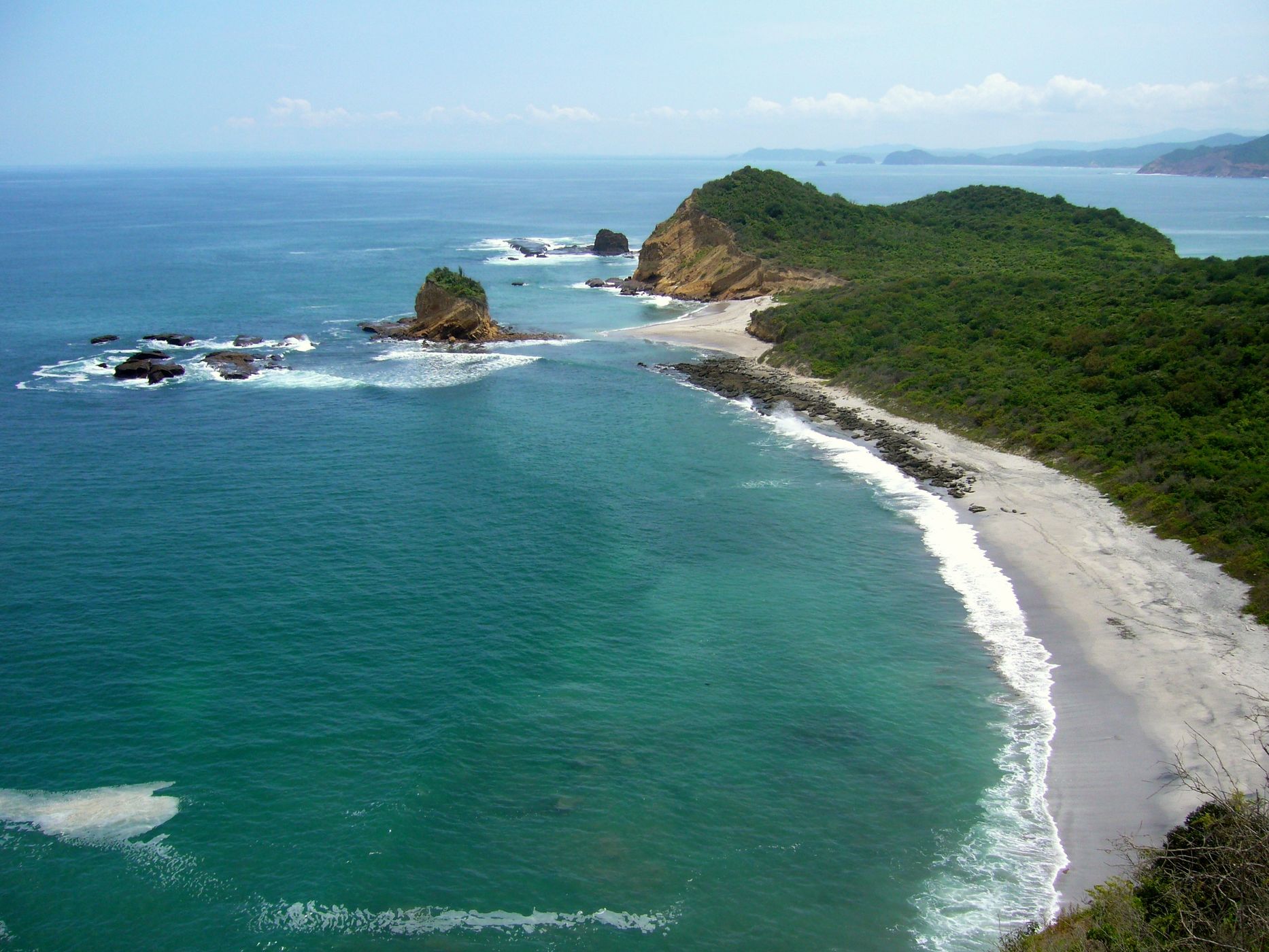 Playa de Los Frailes,, Ecuador