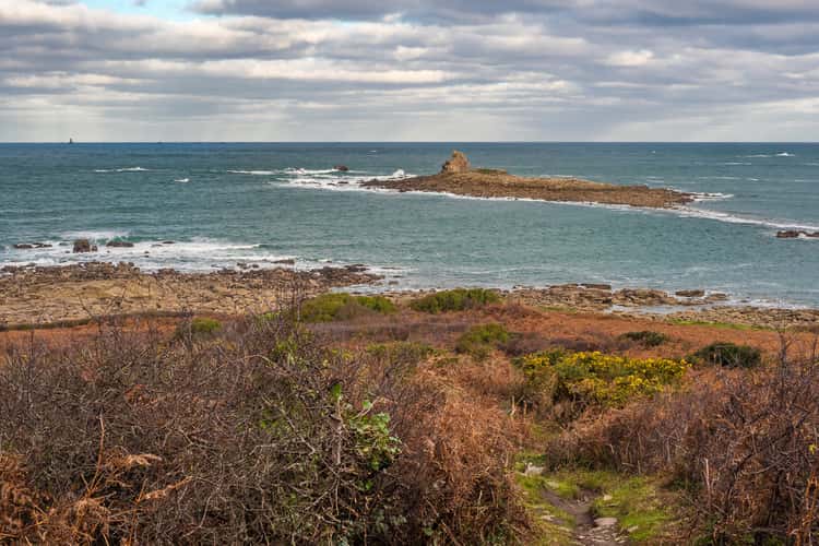 Point De Vue Panoramique De L'ile Grande
