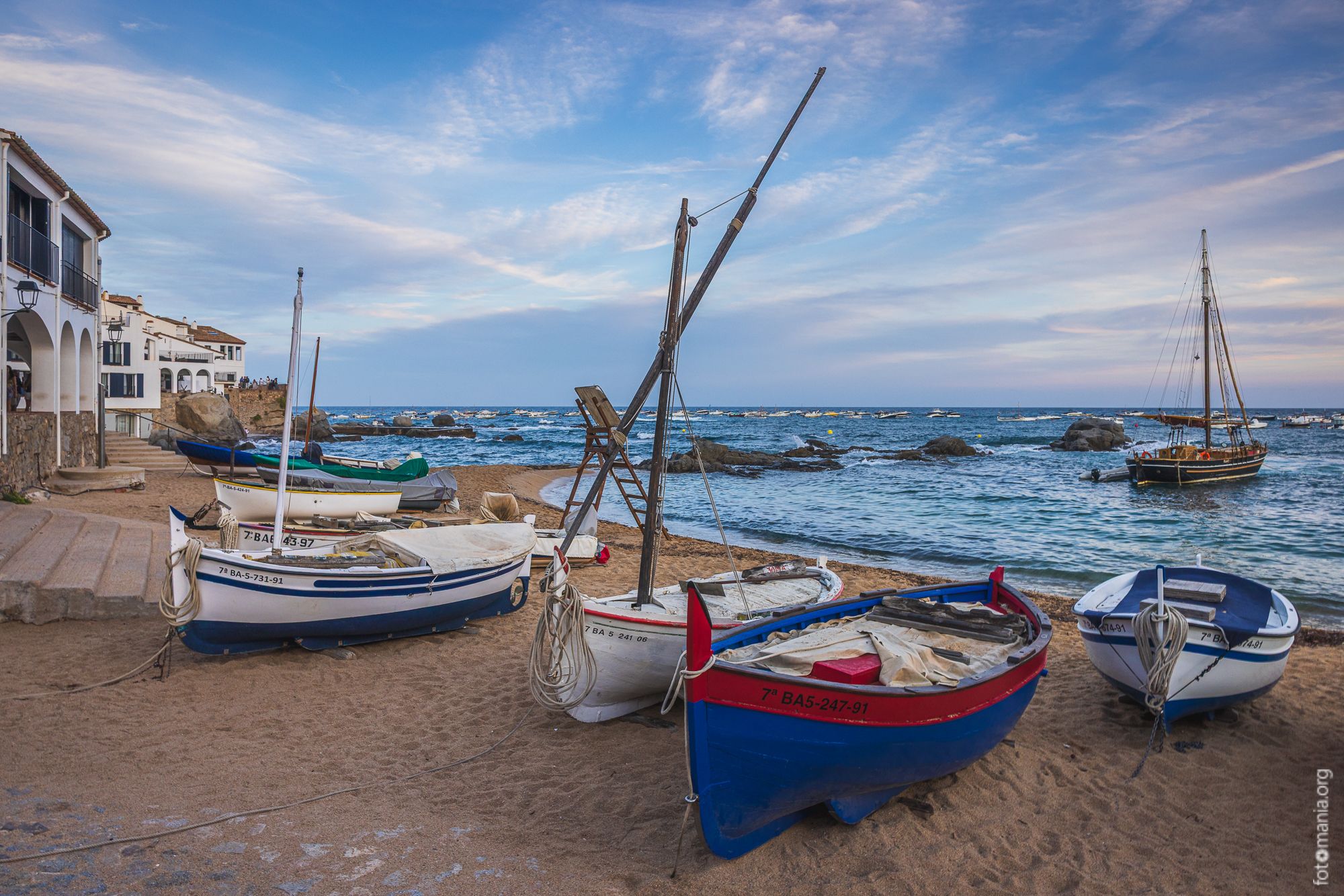 Port bo, Calella de Palafrugell, Spain