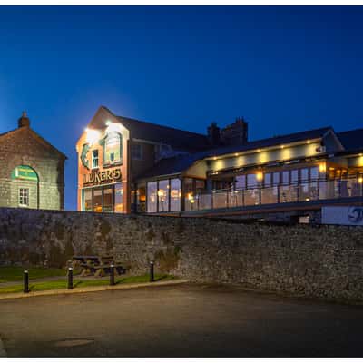 Quay in Shannonbridge,, Ireland