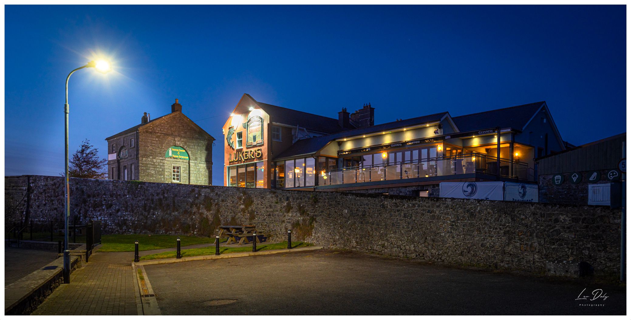 Quay in Shannonbridge,, Ireland