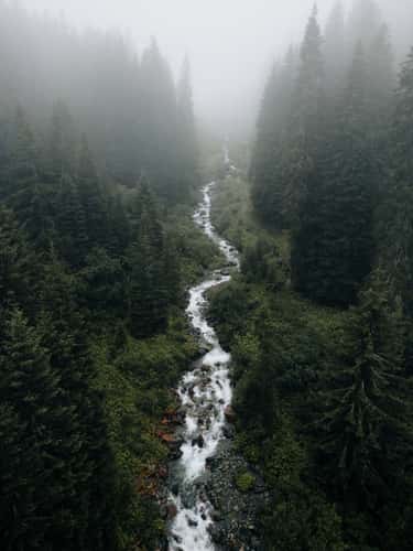 River in a Frost