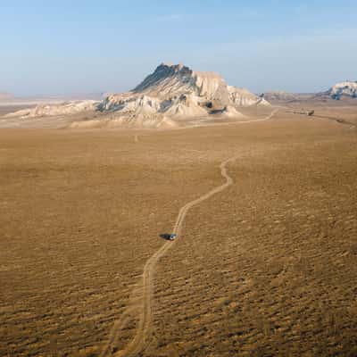 Road to Airakty, Kazakhstan