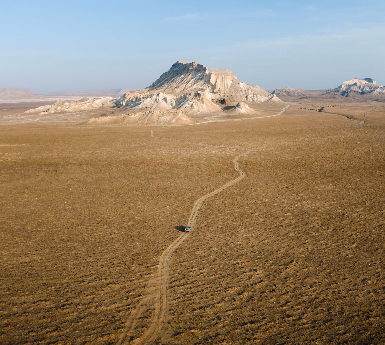 Road to Airakty, Kazakhstan