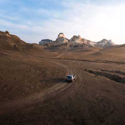 Road to Airakty (Valley of Castles), Kazakhstan