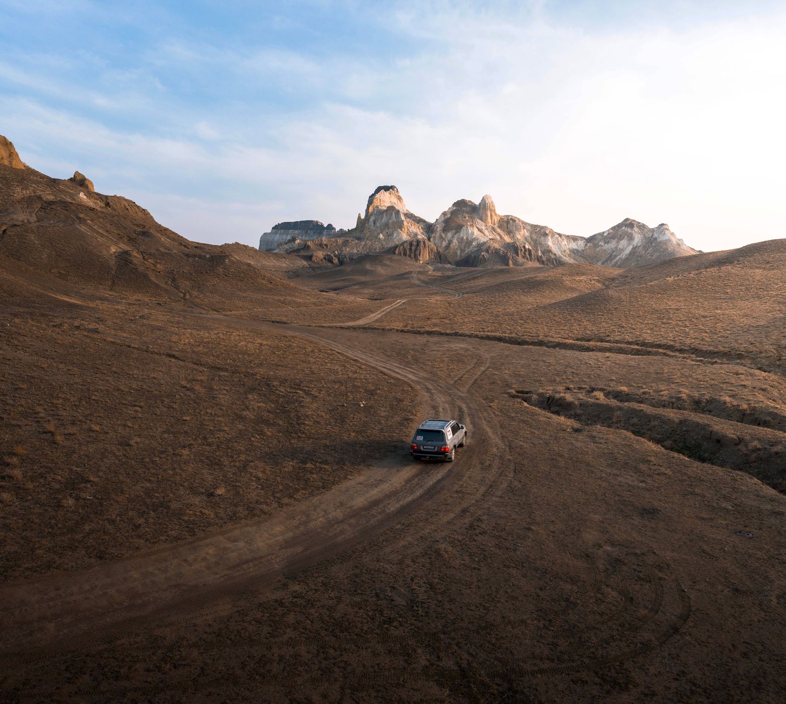 Road to Airakty (Valley of Castles), Kazakhstan