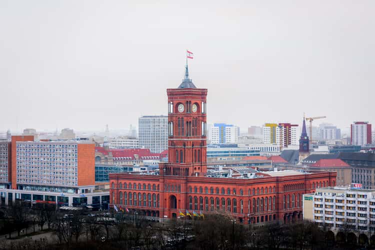 Rotes Rathaus from Berliner Dom