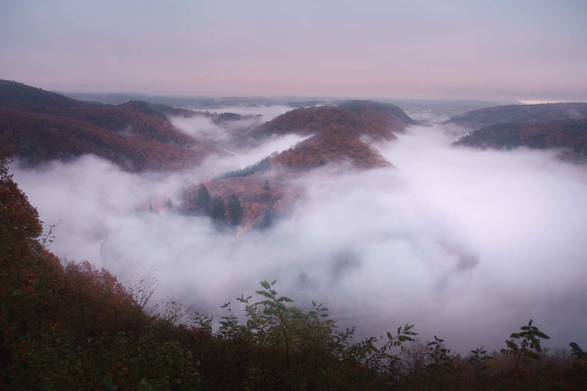 Saarschleife/Saar Loop, Mettlach, Germany