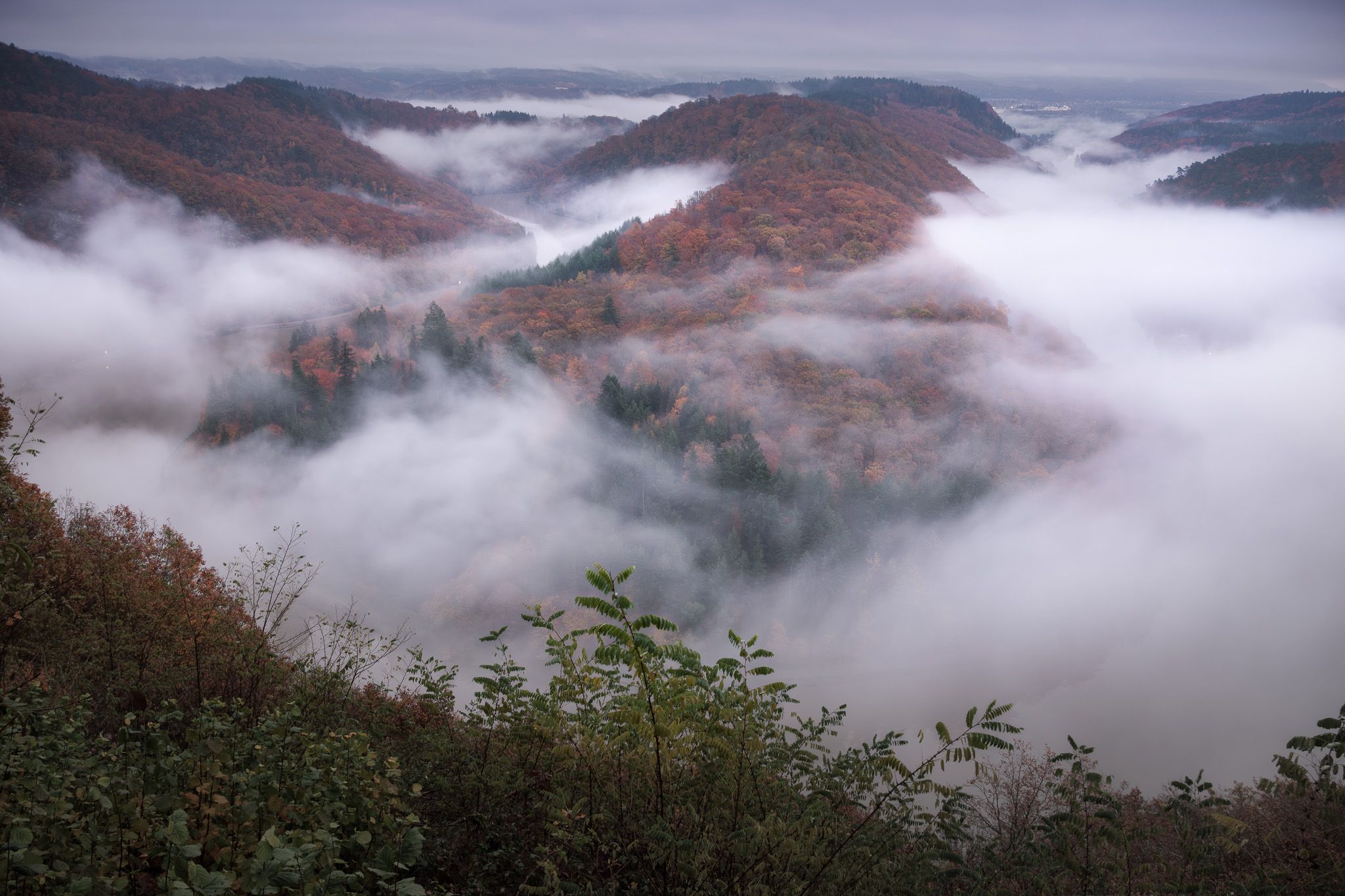 Saarschleife/Saar Loop, Mettlach, Germany