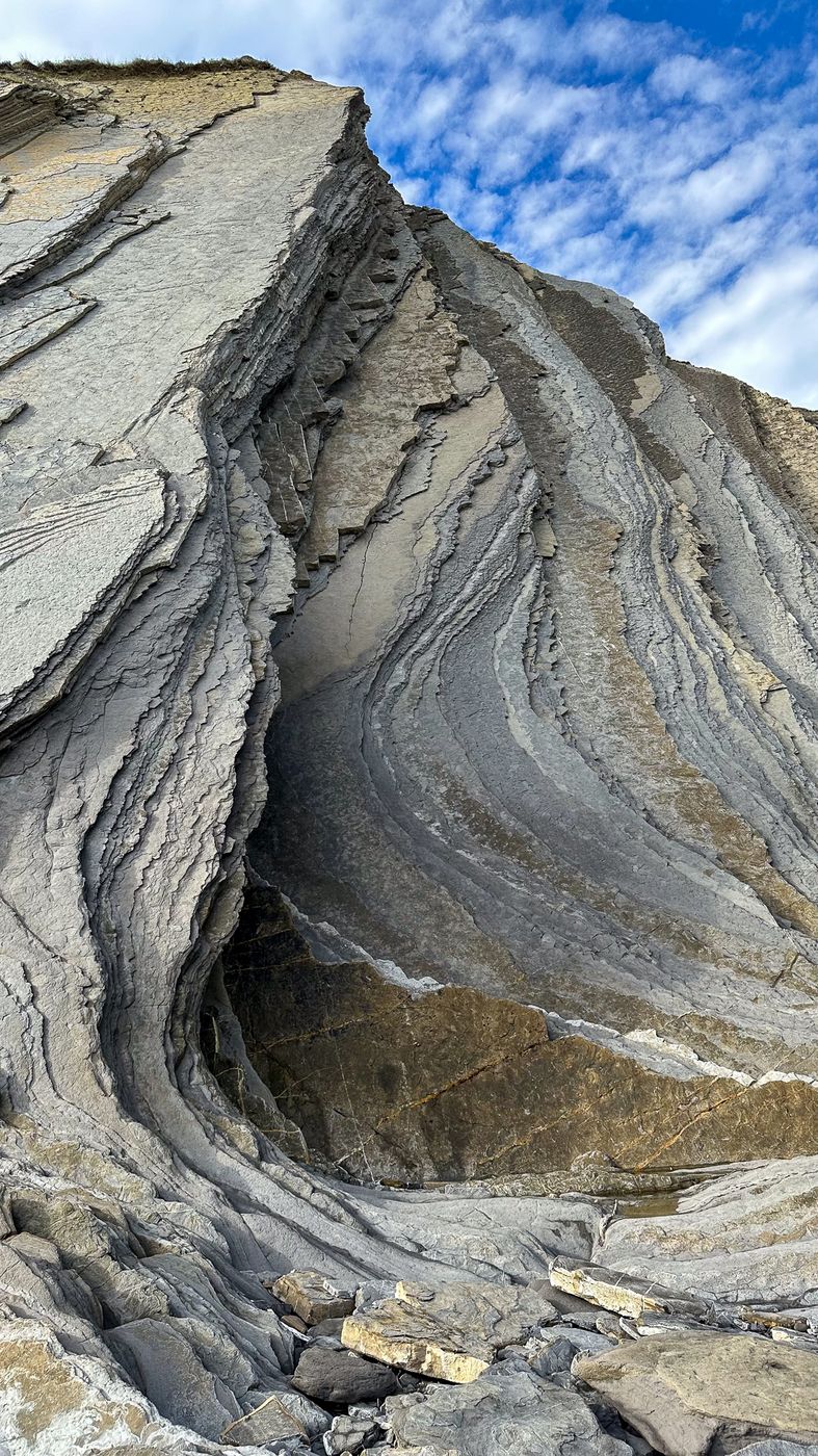 Sakoneta Flysch, Spain