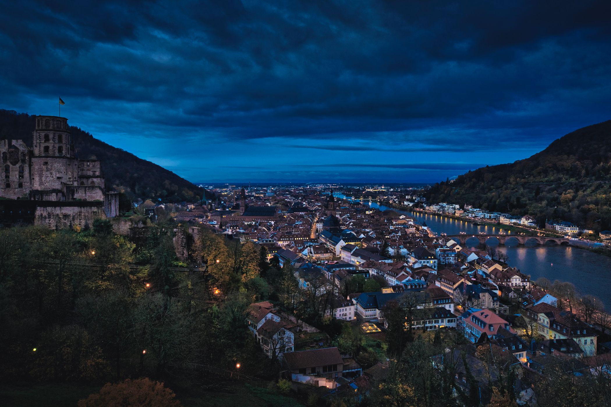 Scheffelterrasse, Heidelberg, Germany