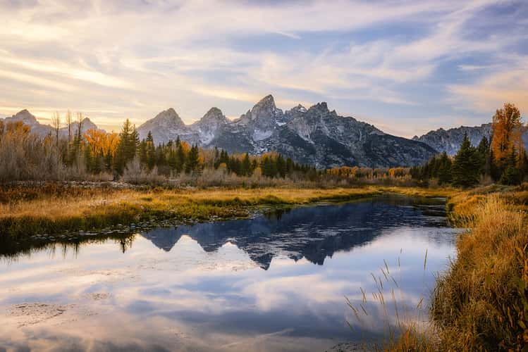 Schwabacher Landing, Teton Park, Wyoming