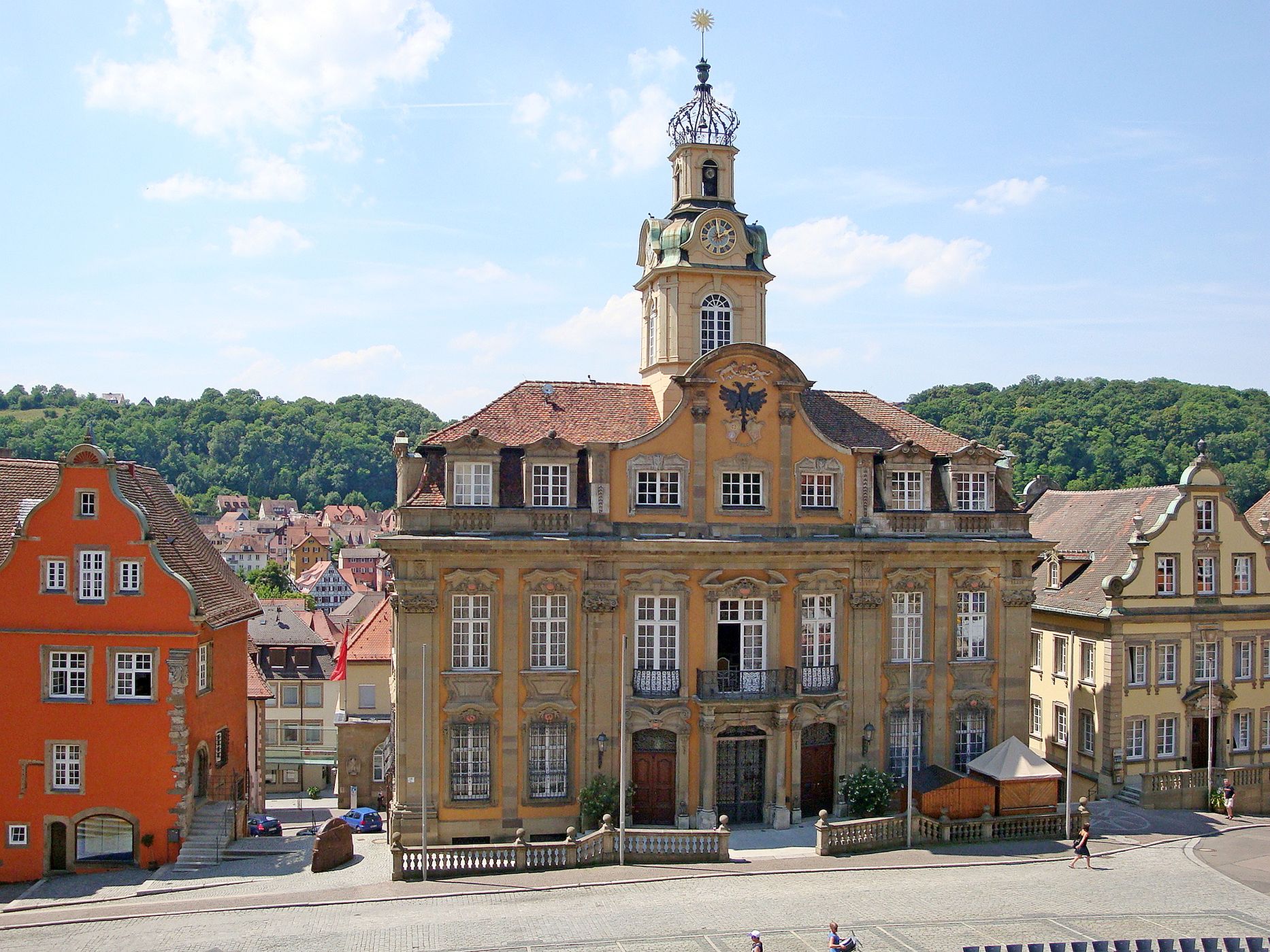 Schwäbisch Hall Market Place, Germany