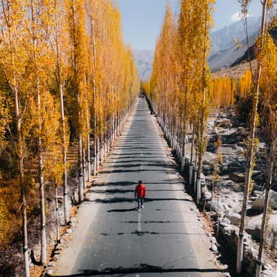 Shyok River Valley Road, Pakistan