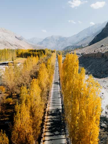 Shyok River Valley Road