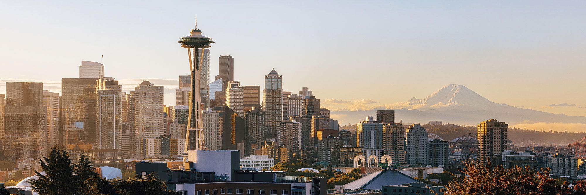 Space Needle from Kerry Park, Seattle, USA