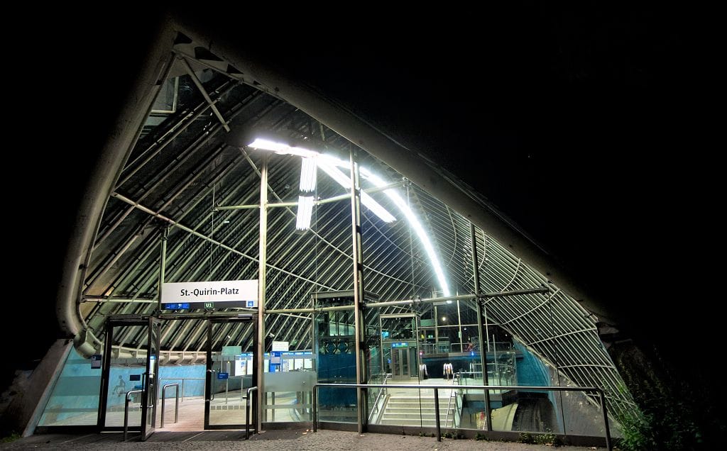 St.-Quirin-Platz (Underground Station), Munich, Germany