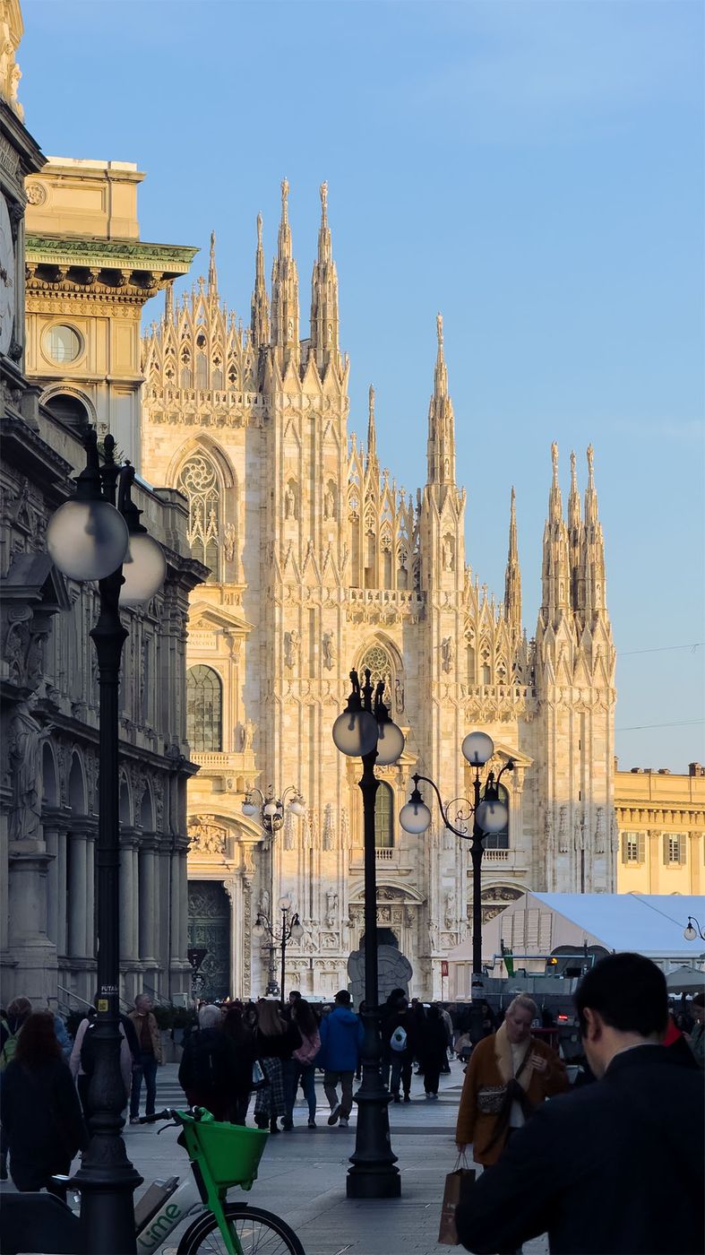 Streets of Milan, Italy