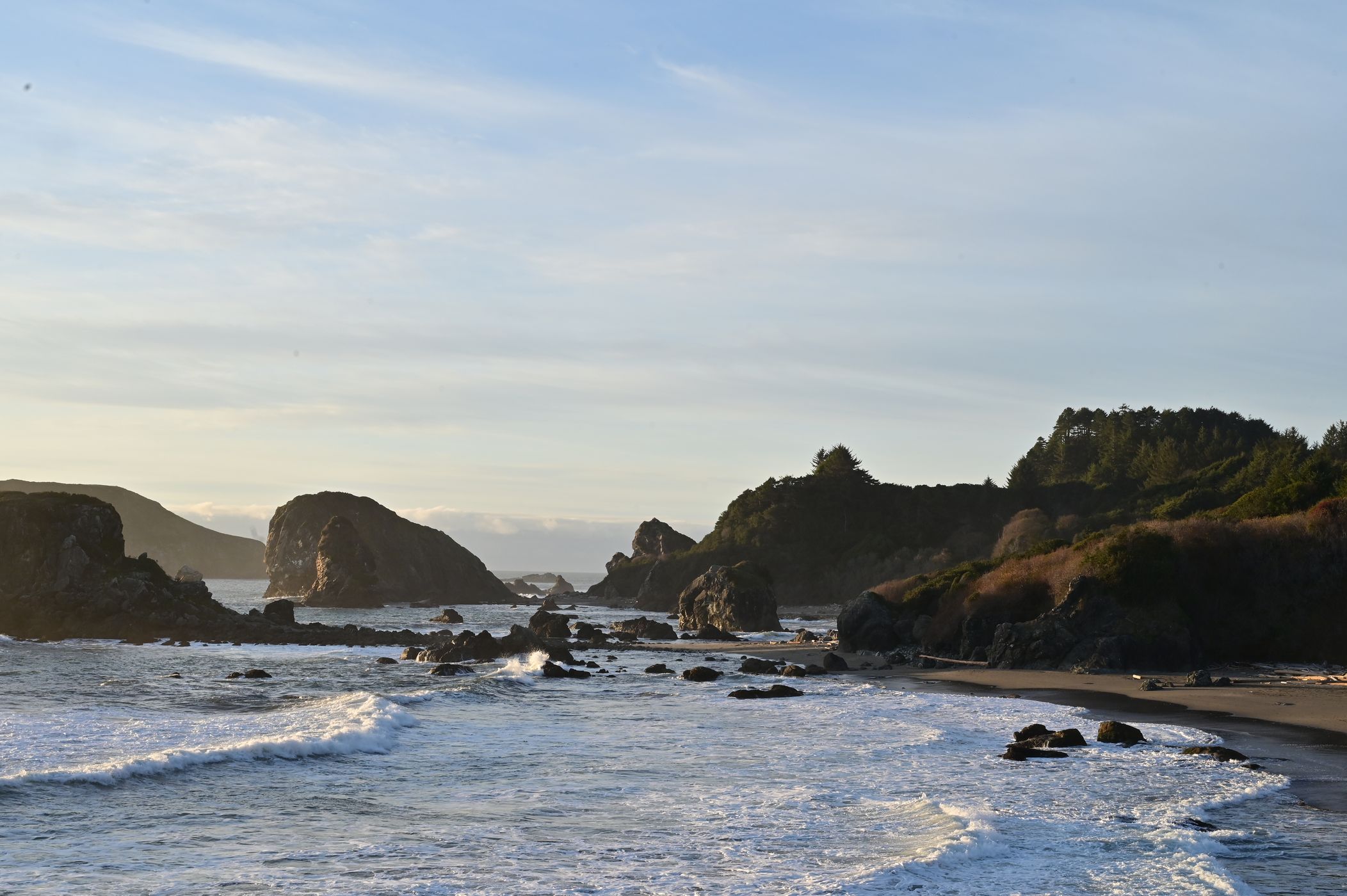 Sunset Point (Harris Beach), USA