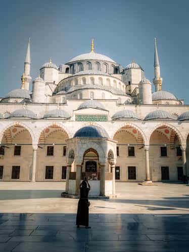 The blue mosque
