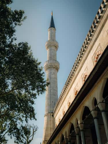 The blue mosque