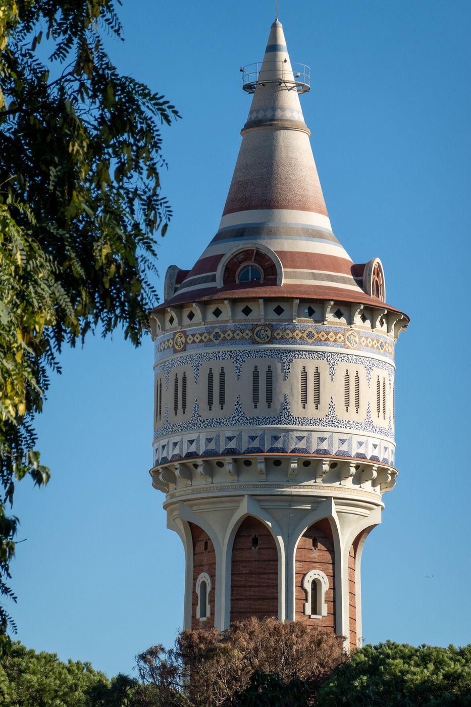 Torre de les Aigües de la Catalana de Gas, Spain