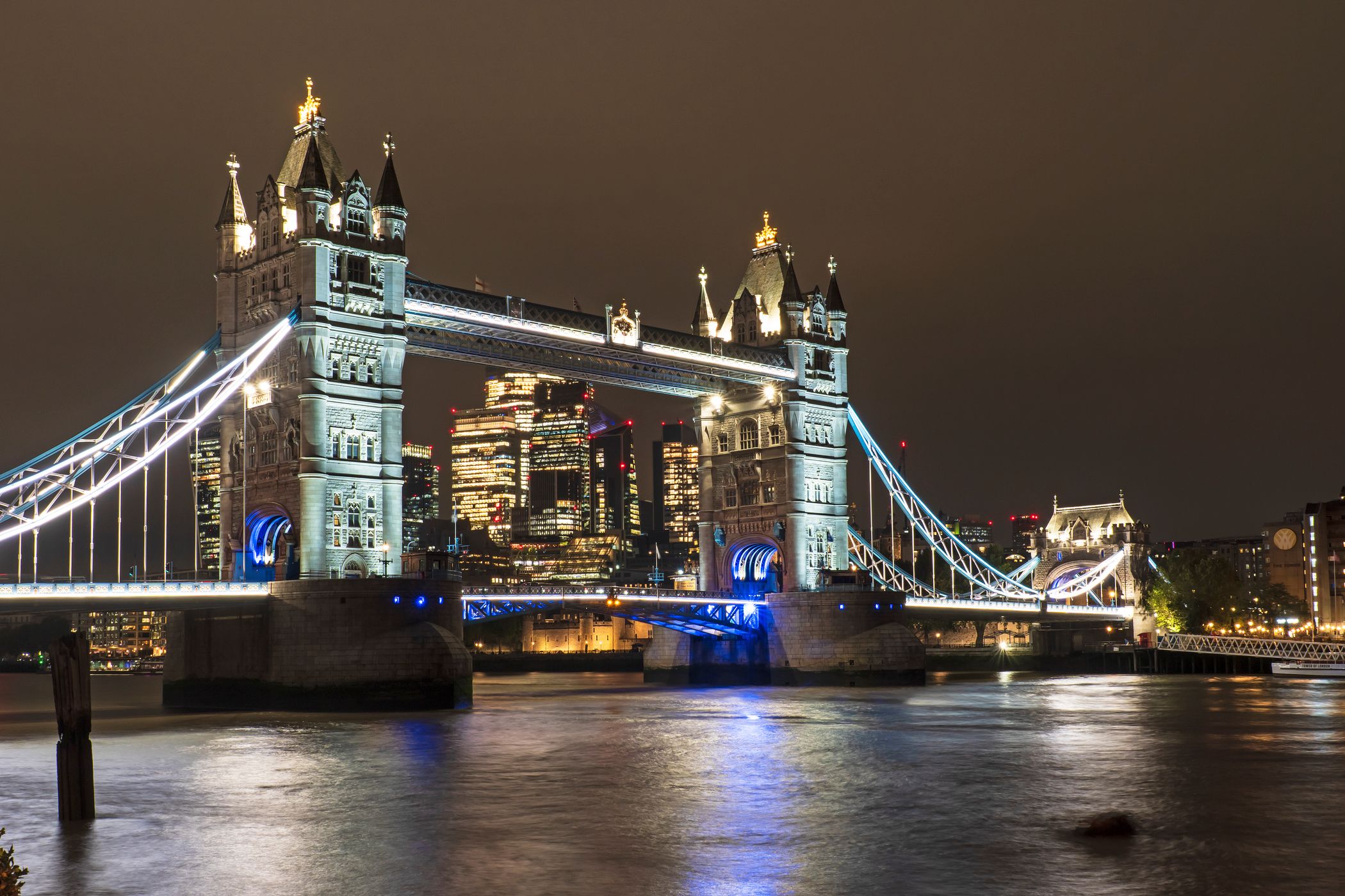 Tower Bridge and The Gherkin, London, United Kingdom