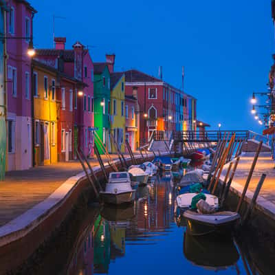 Tre Ponti, Burano, Italy